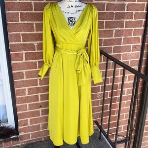 Banana Republic Factory Belt Satin Maxi Dress